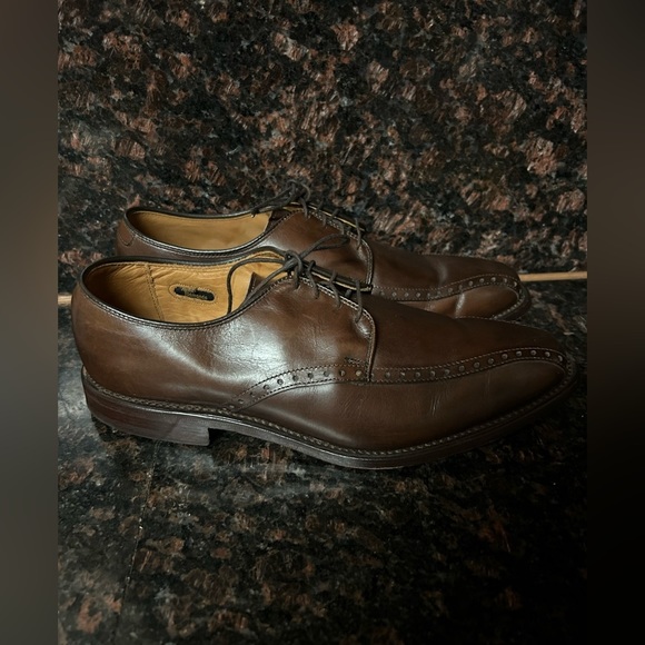 Allen Edmonds Wendell Dress Shoes Derby Brogue Made in the USA size 8 main image 9